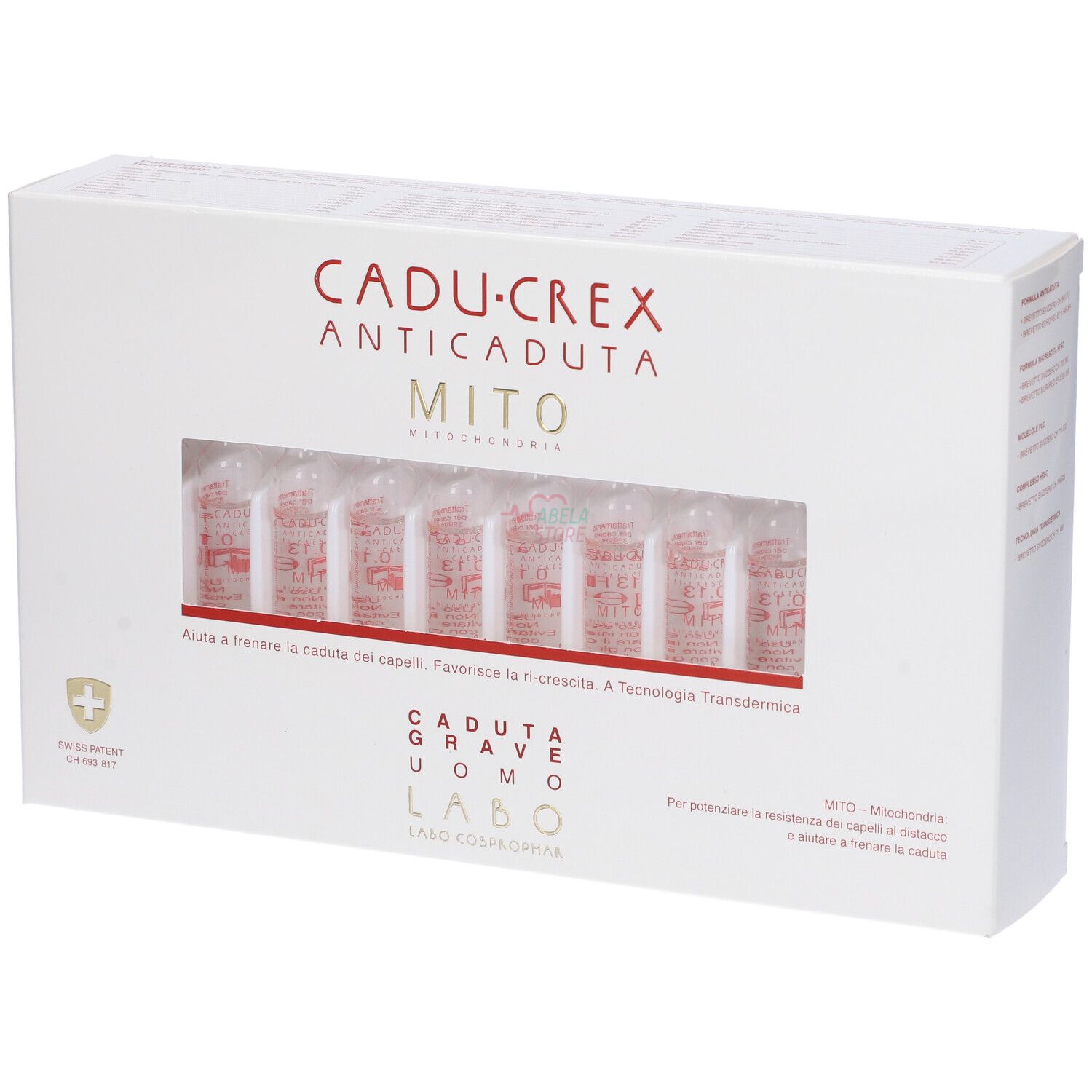 LABO Cadu Crex Anti Caduta Mito Caduta Grave Uomo 20 Fiale
