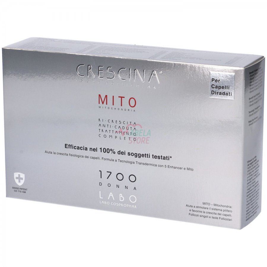 Crescina Mito 1700 Donna Trattamento Completo Isole Follicolari 10 10 fiale