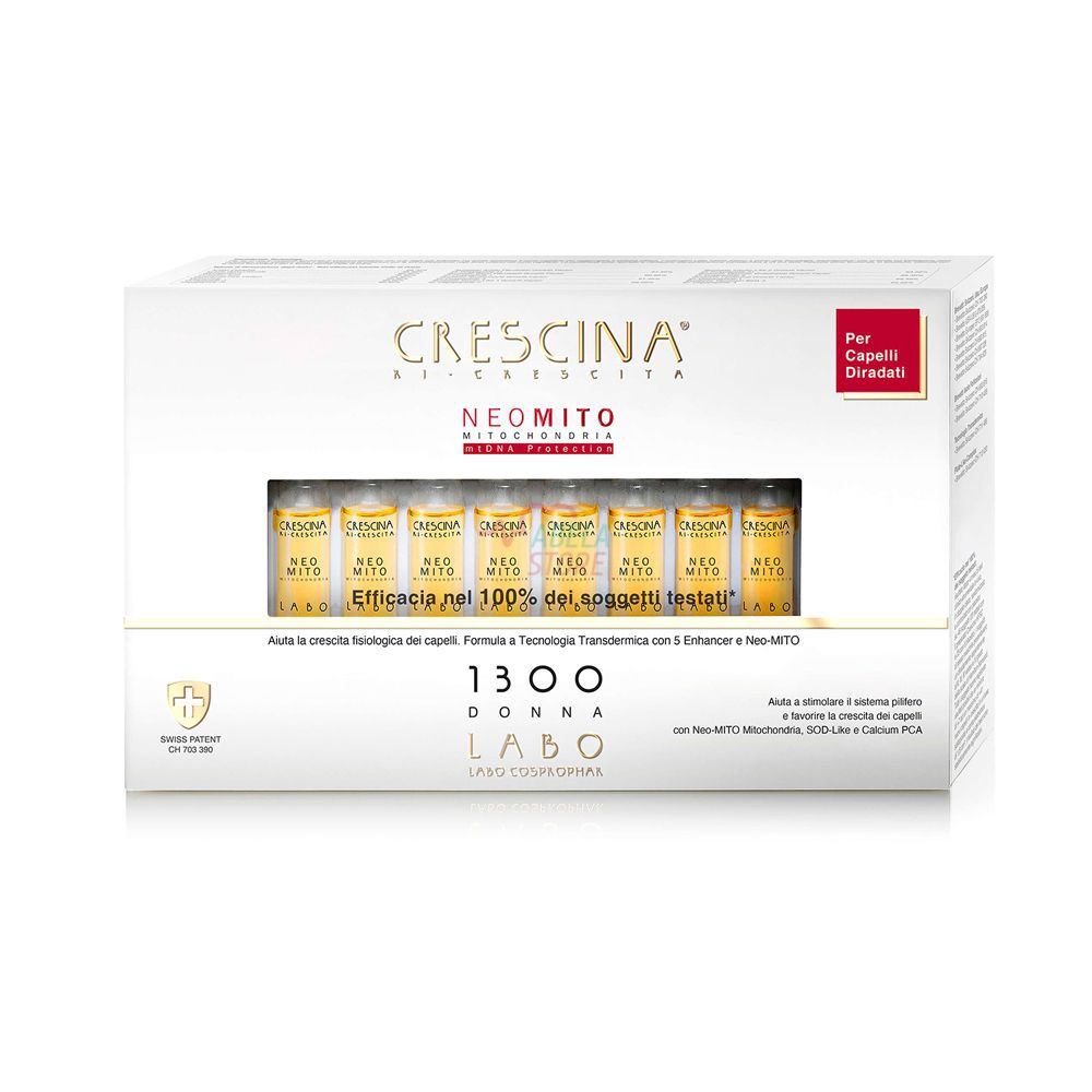 Crescina Ri Crescita Neo Mito 1300 Donna 20 Fiale