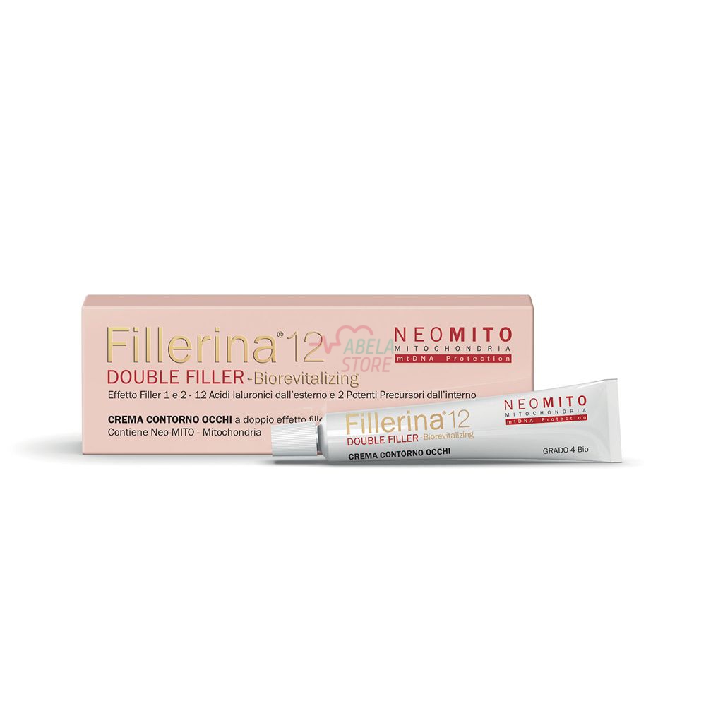 Fillerina 12 Double Filler Neo Mito Biorevitalizing Crema Contorno Occhi Grado 4