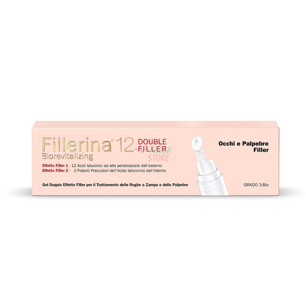 Fillerina 12 Double Filler Biorevitalizing Occhi Palpebre Grado 3