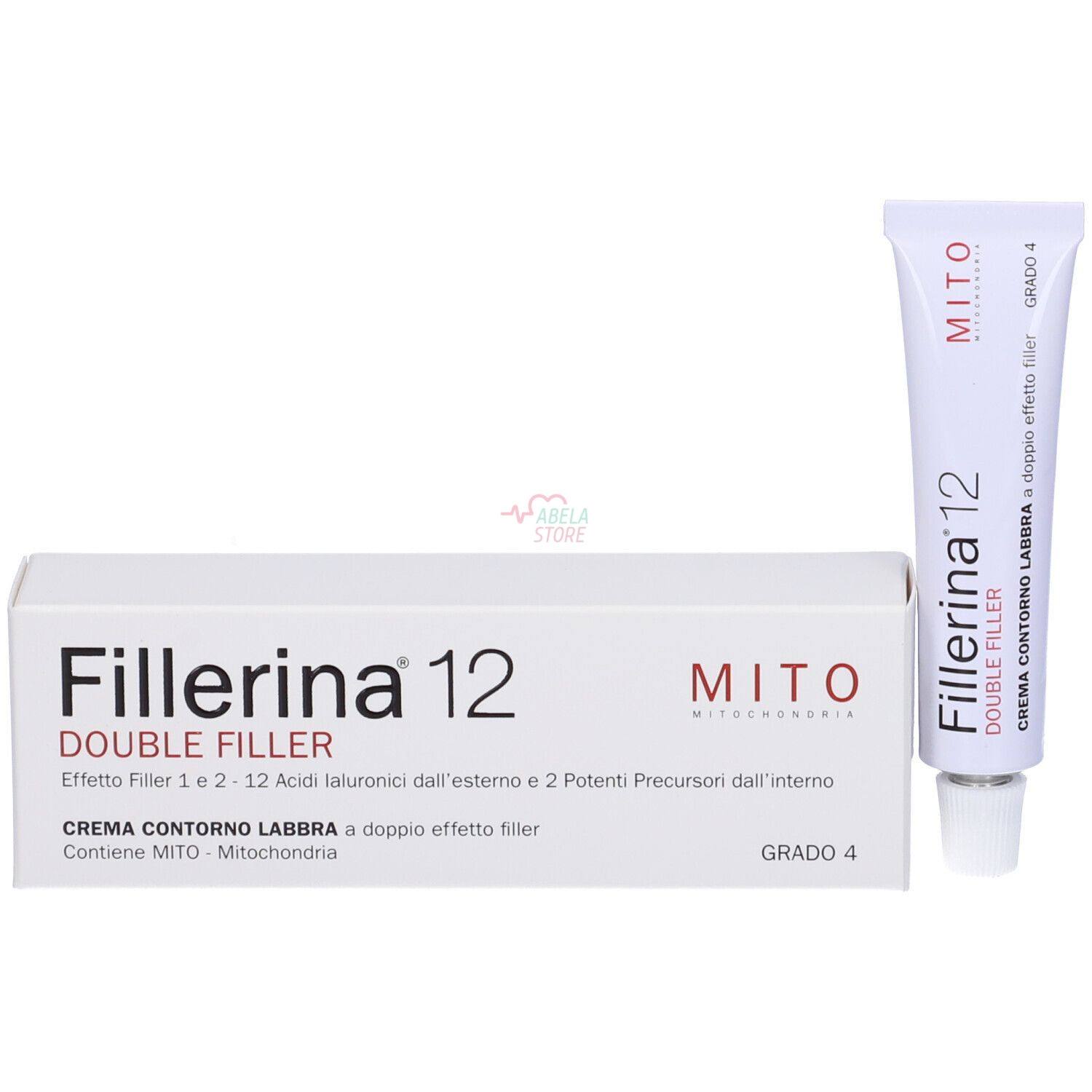 Fillerina 12 Double Filler Mito Crema Contorno Labbra Grado 4